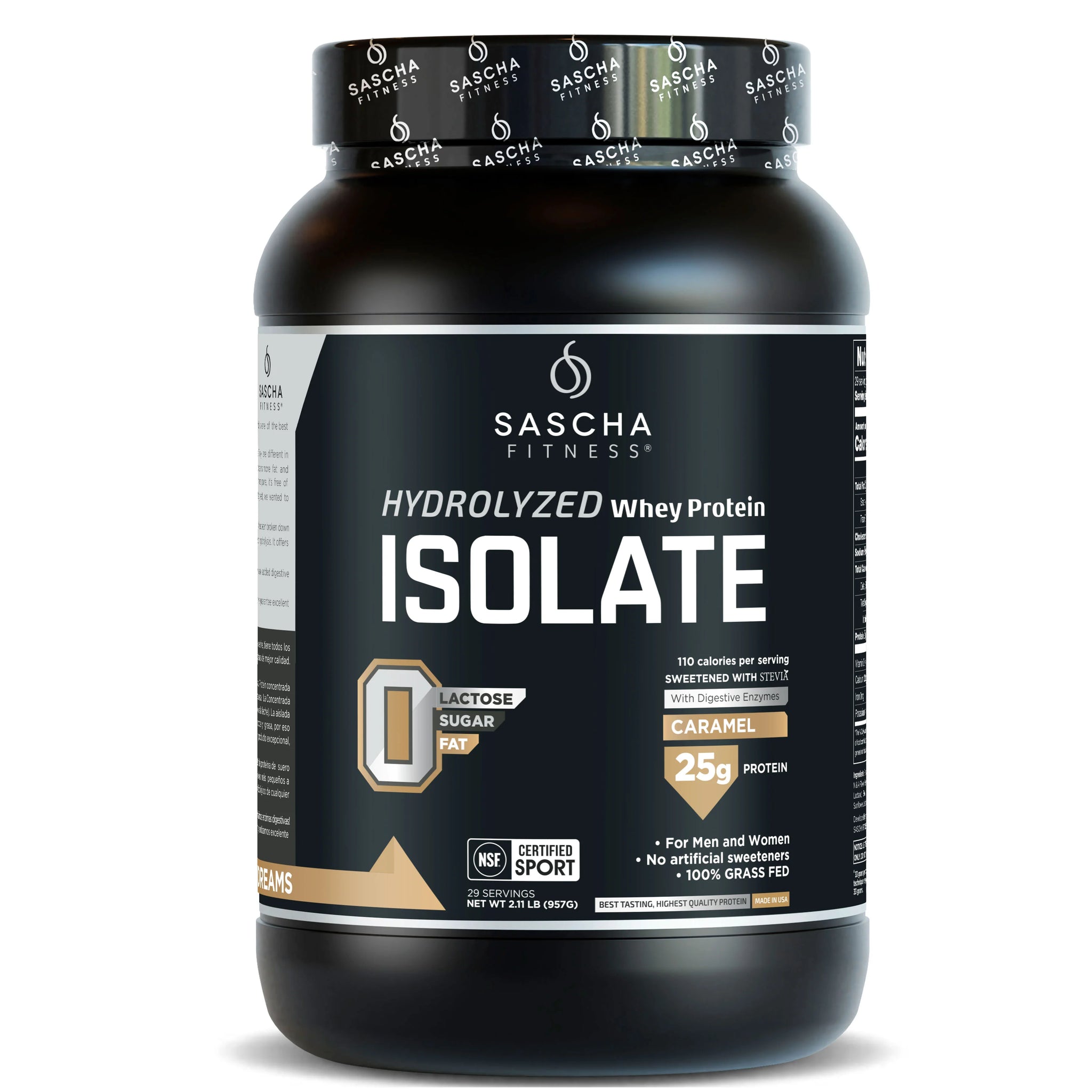 Proteina Isolate Sascha Fitness
