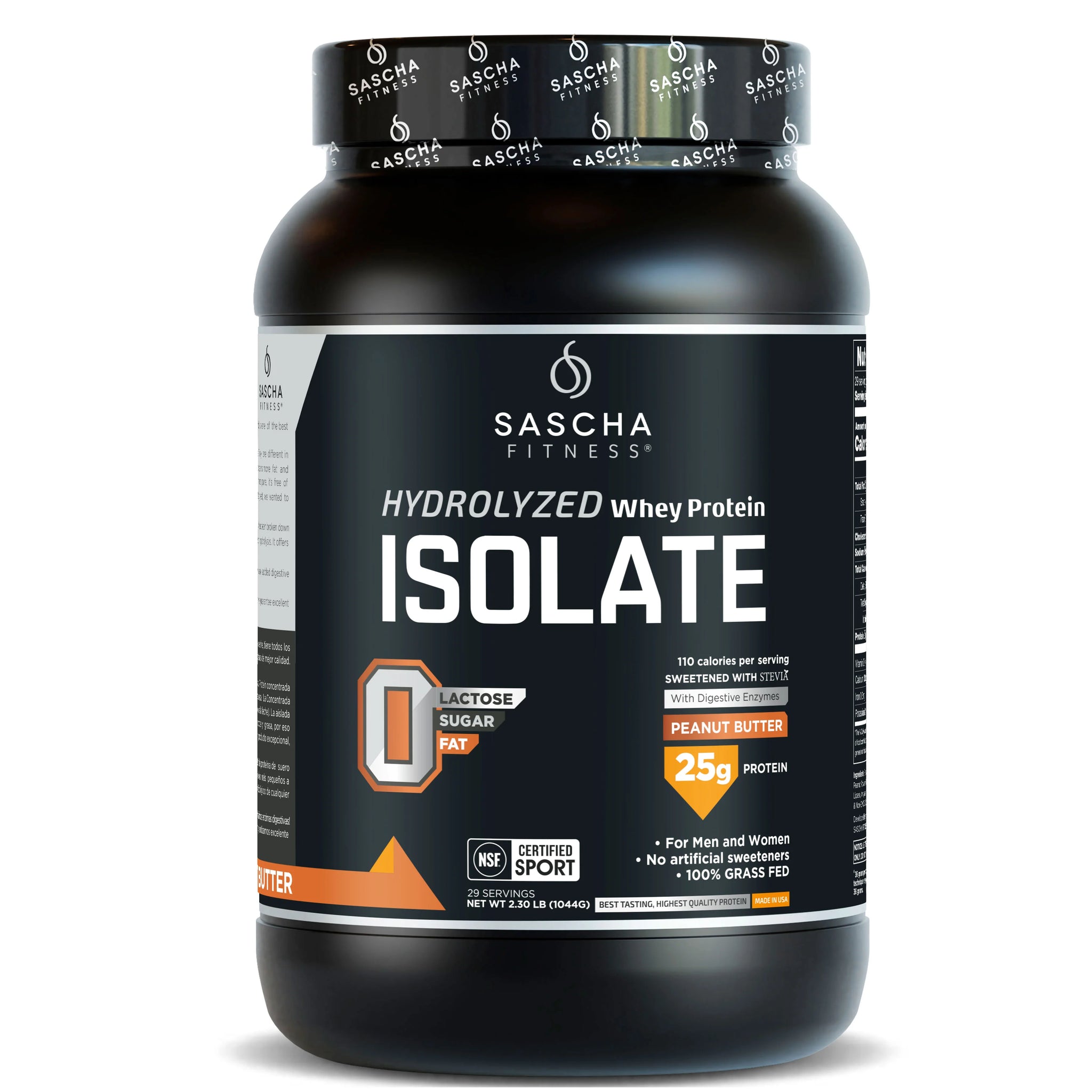 Proteina Isolate Sascha Fitness