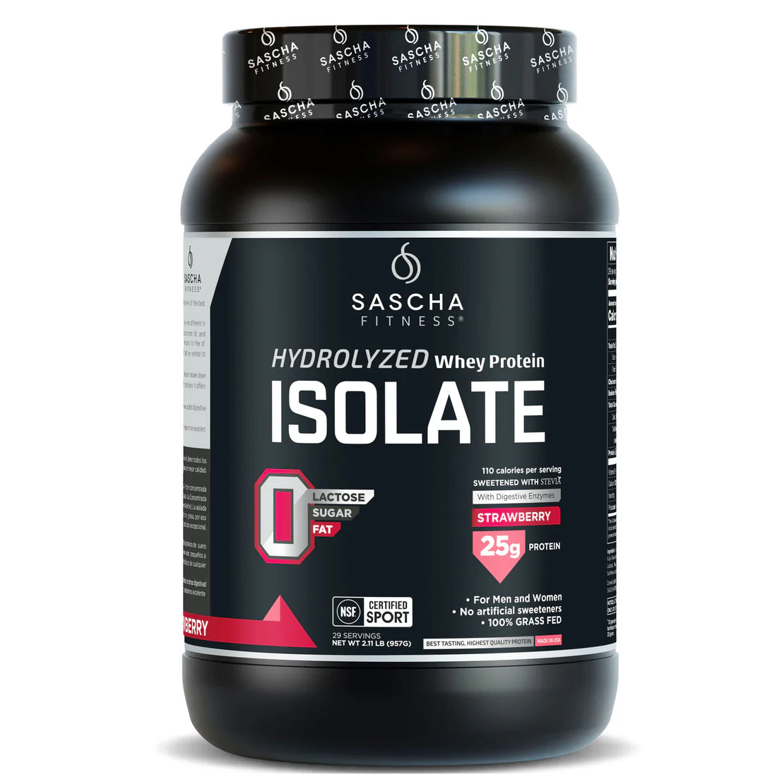 Proteina Isolate Sascha Fitness