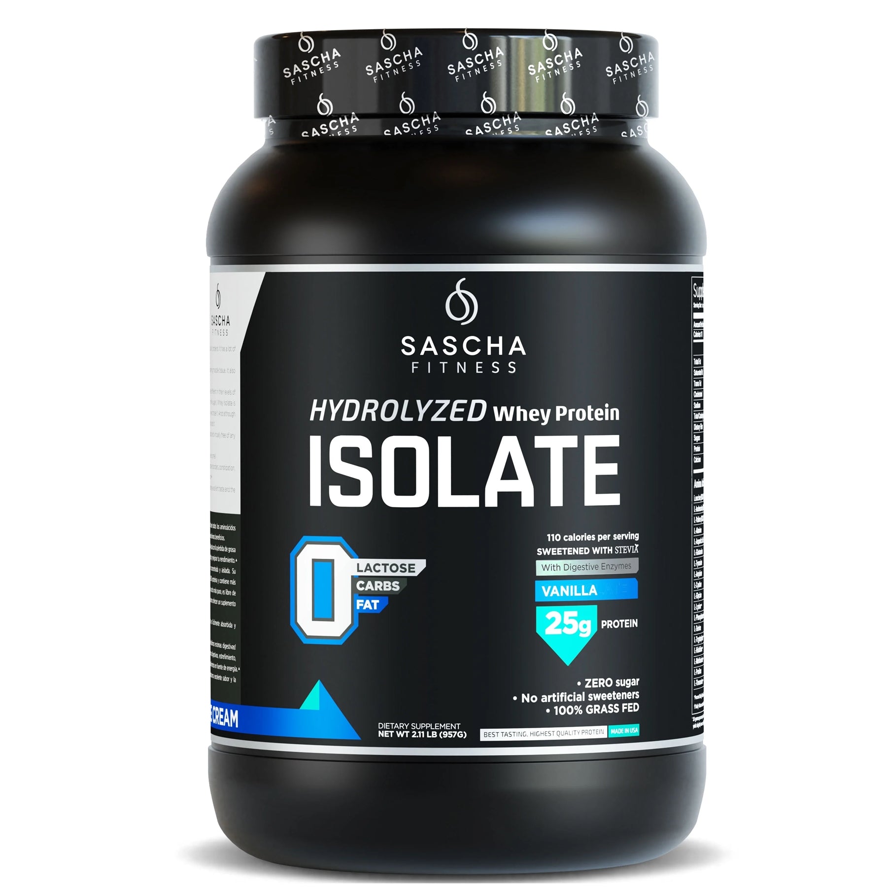 Proteina Isolate Sascha Fitness